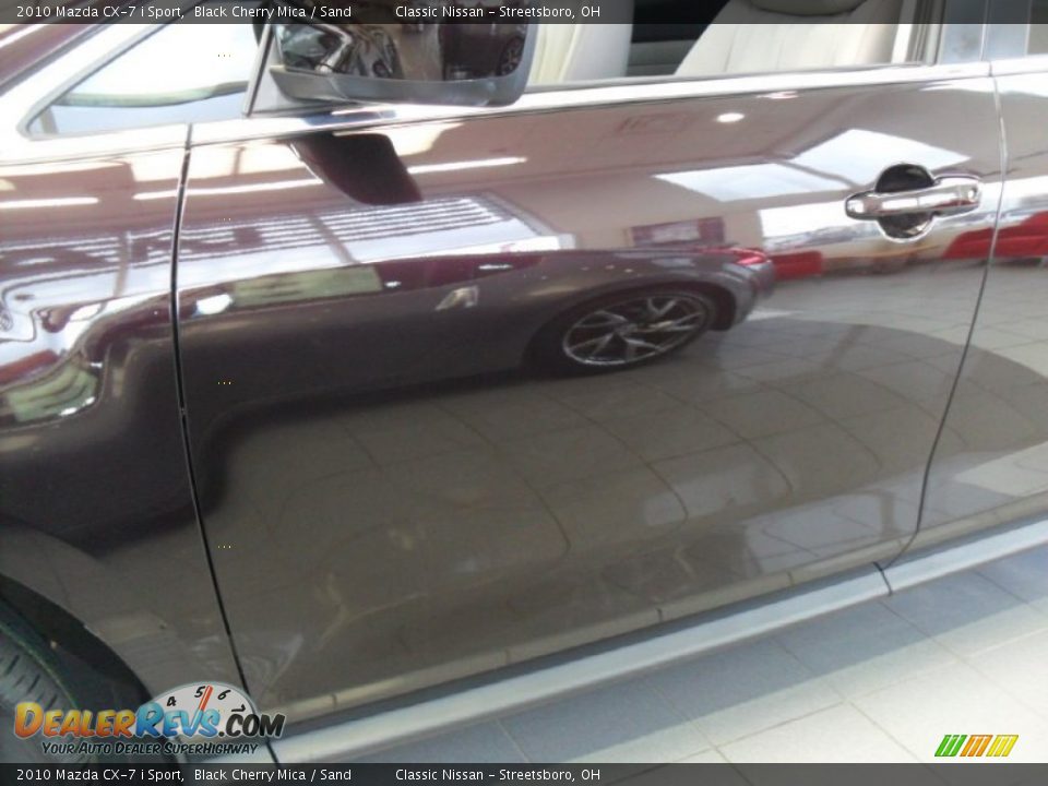 2010 Mazda CX-7 i Sport Black Cherry Mica / Sand Photo #5