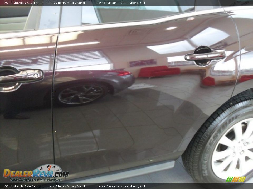 2010 Mazda CX-7 i Sport Black Cherry Mica / Sand Photo #6