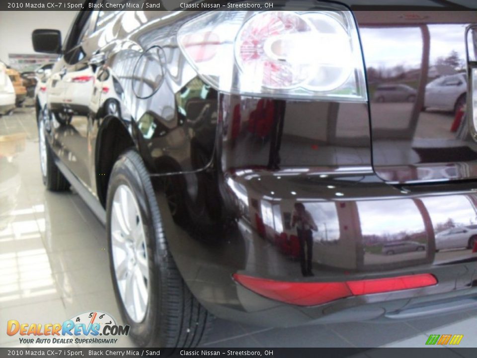 2010 Mazda CX-7 i Sport Black Cherry Mica / Sand Photo #7