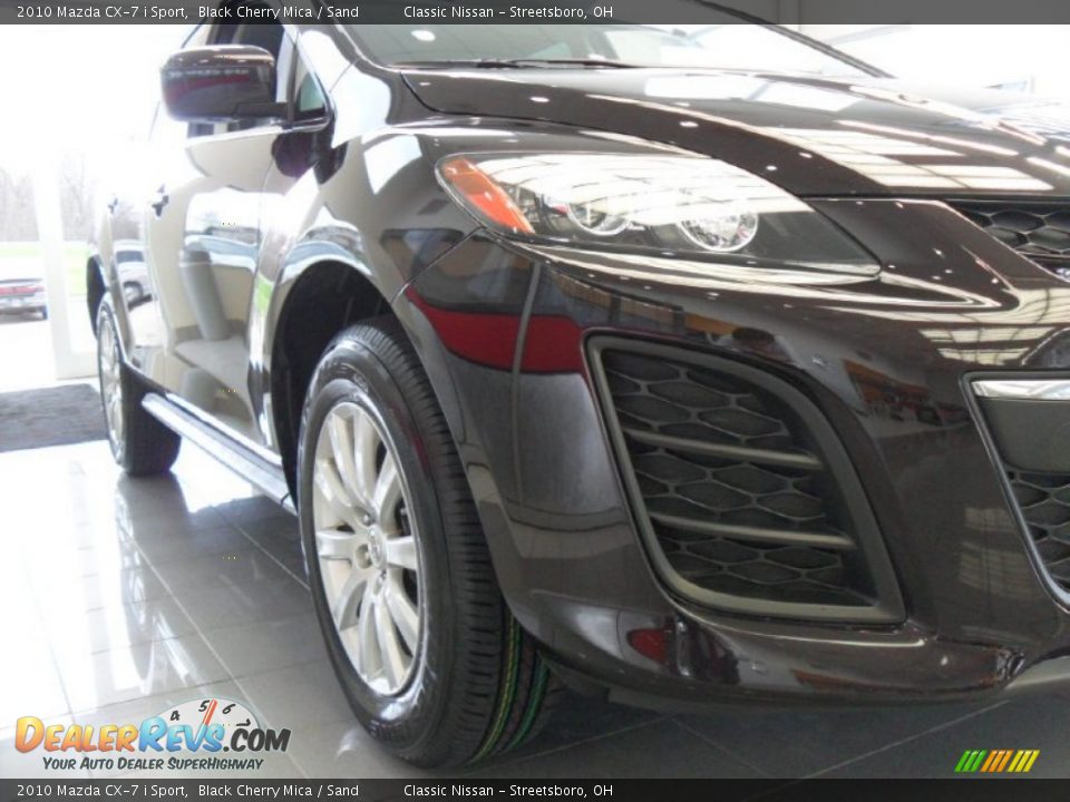 2010 Mazda CX-7 i Sport Black Cherry Mica / Sand Photo #11