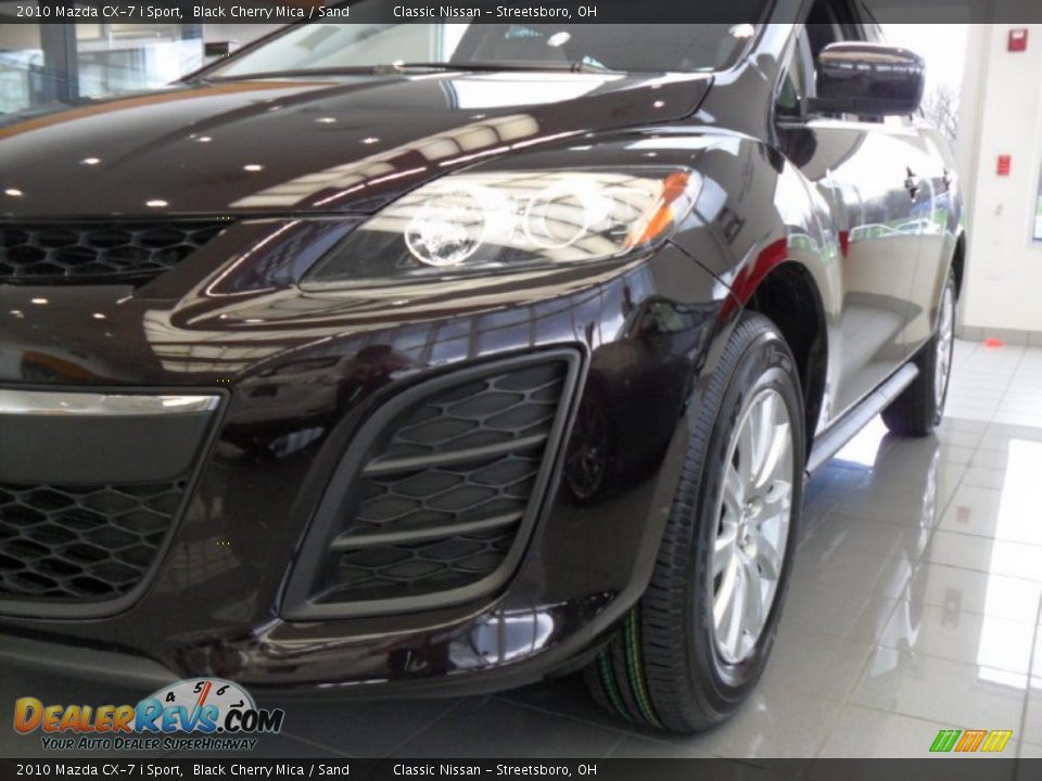 2010 Mazda CX-7 i Sport Black Cherry Mica / Sand Photo #12