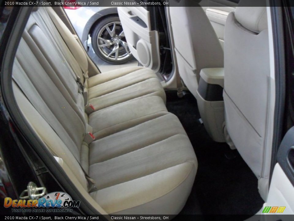 2010 Mazda CX-7 i Sport Black Cherry Mica / Sand Photo #14