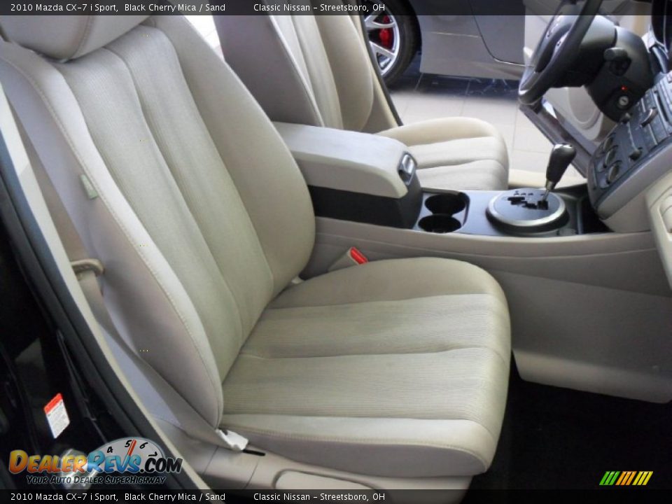 2010 Mazda CX-7 i Sport Black Cherry Mica / Sand Photo #15