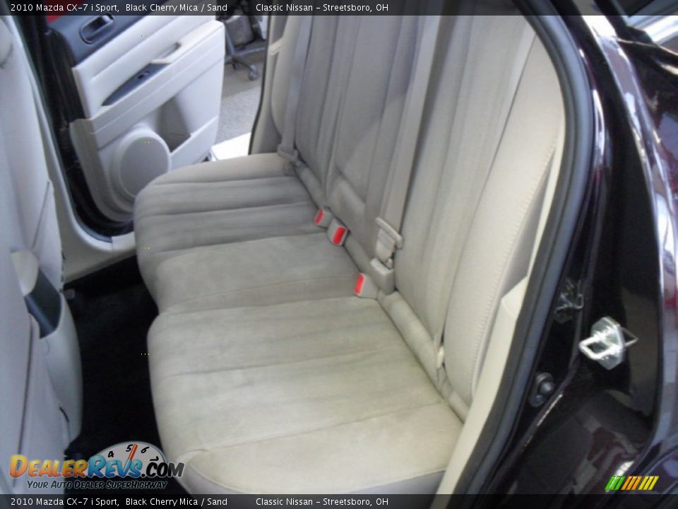 2010 Mazda CX-7 i Sport Black Cherry Mica / Sand Photo #17