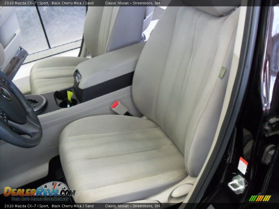 2010 Mazda CX-7 i Sport Black Cherry Mica / Sand Photo #19
