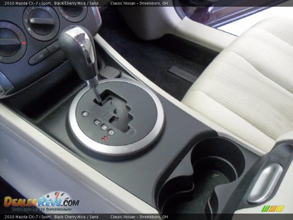 2010 Mazda CX-7 i Sport Black Cherry Mica / Sand Photo #20