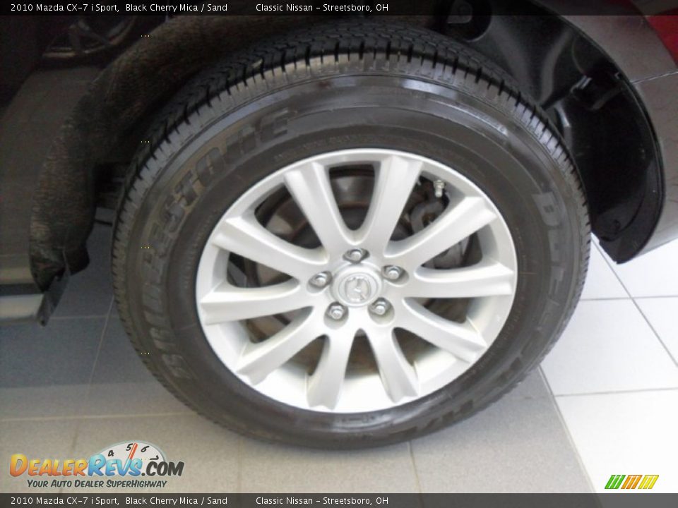 2010 Mazda CX-7 i Sport Black Cherry Mica / Sand Photo #26