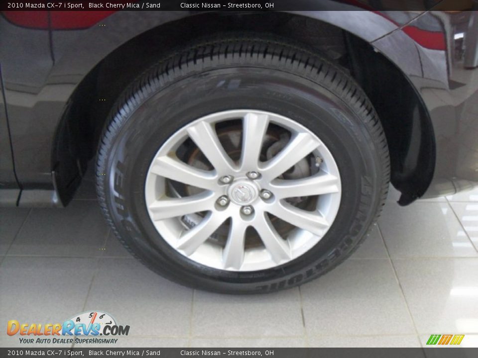 2010 Mazda CX-7 i Sport Black Cherry Mica / Sand Photo #27