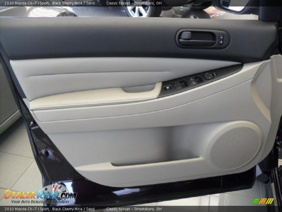 2010 Mazda CX-7 i Sport Black Cherry Mica / Sand Photo #29