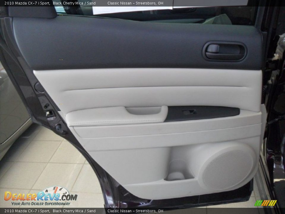 2010 Mazda CX-7 i Sport Black Cherry Mica / Sand Photo #30