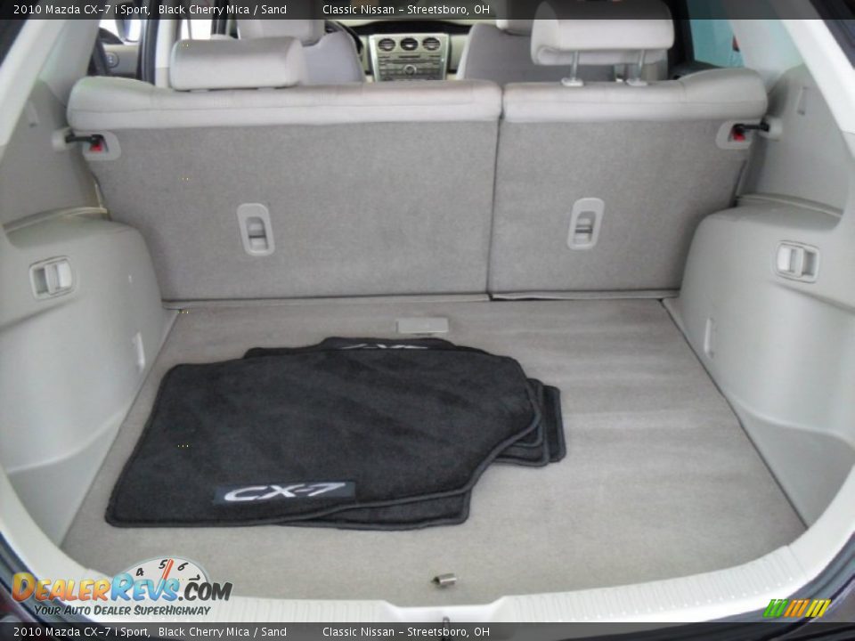 2010 Mazda CX-7 i Sport Black Cherry Mica / Sand Photo #31