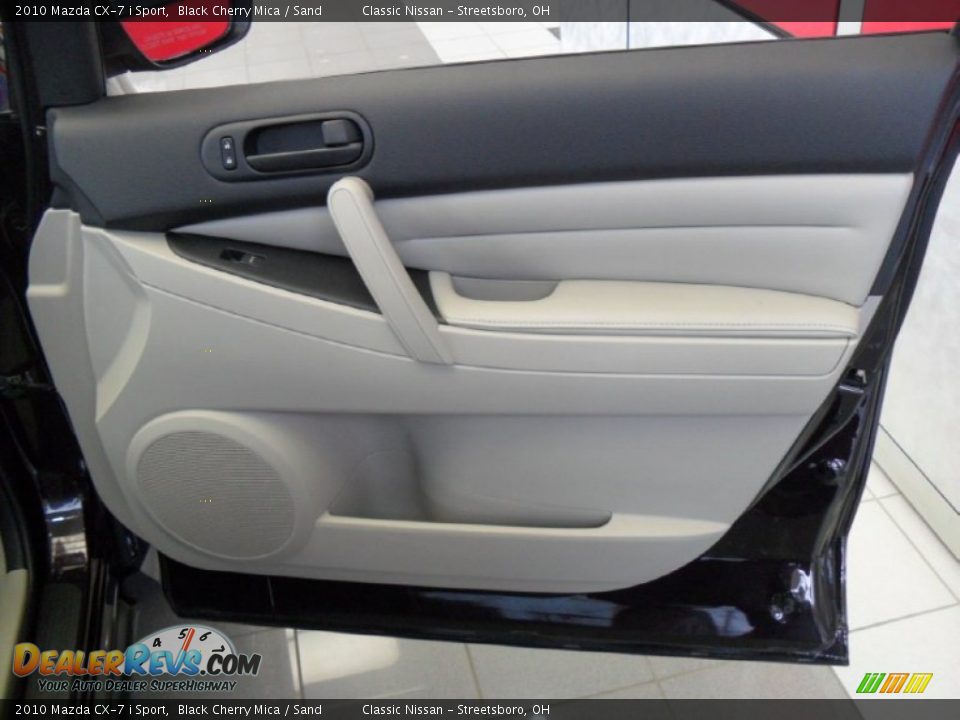 2010 Mazda CX-7 i Sport Black Cherry Mica / Sand Photo #33
