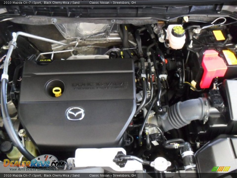 2010 Mazda CX-7 i Sport Black Cherry Mica / Sand Photo #34