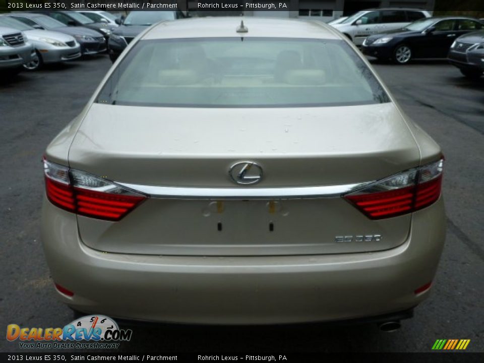 2013 Lexus ES 350 Satin Cashmere Metallic / Parchment Photo #3