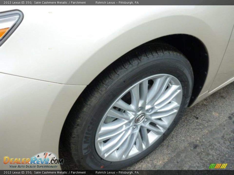 2013 Lexus ES 350 Satin Cashmere Metallic / Parchment Photo #9