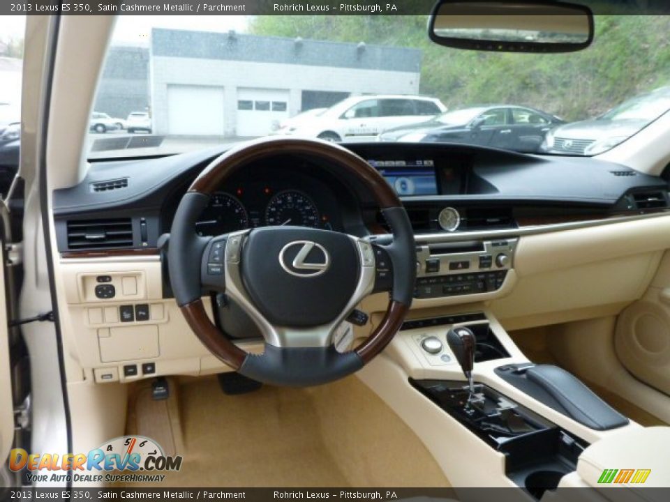 2013 Lexus ES 350 Satin Cashmere Metallic / Parchment Photo #12
