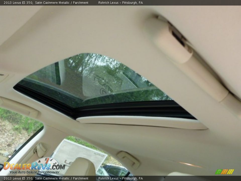2013 Lexus ES 350 Satin Cashmere Metallic / Parchment Photo #15