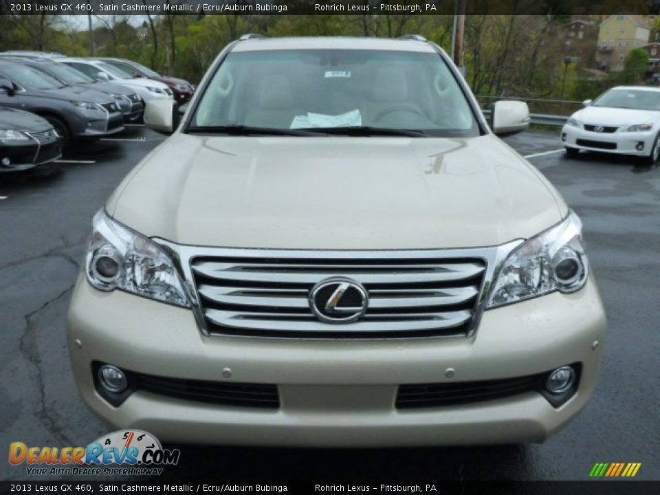 2013 Lexus GX 460 Satin Cashmere Metallic / Ecru/Auburn Bubinga Photo #7
