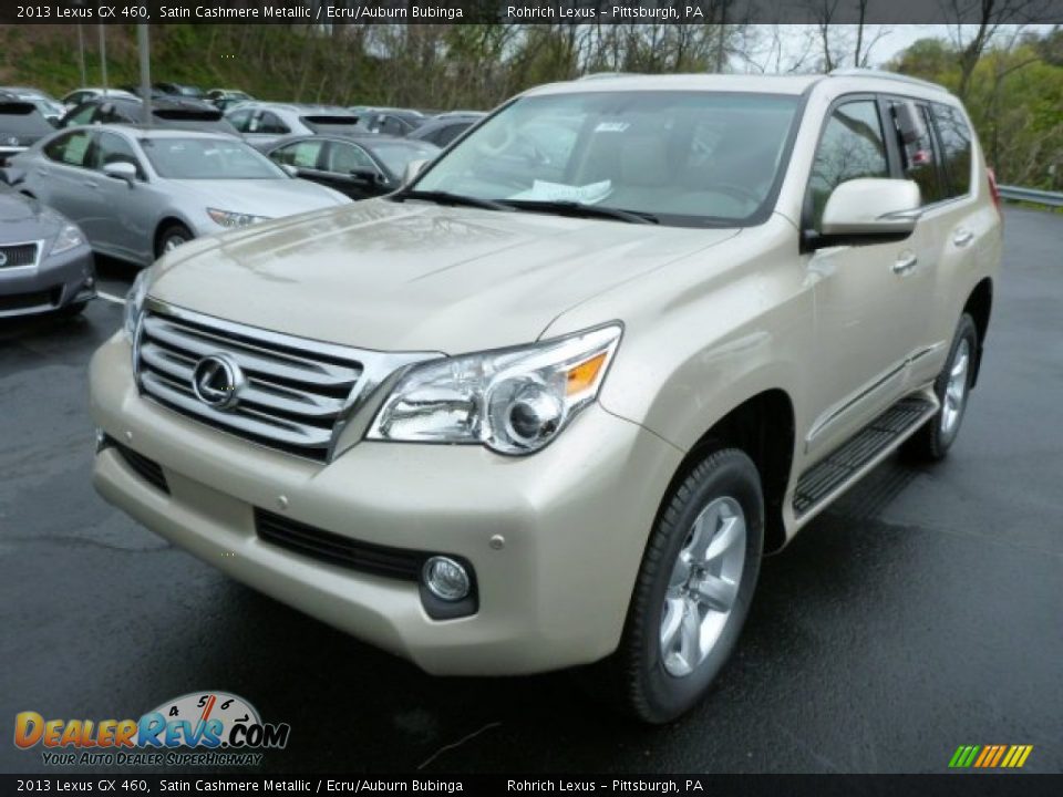 2013 Lexus GX 460 Satin Cashmere Metallic / Ecru/Auburn Bubinga Photo #8
