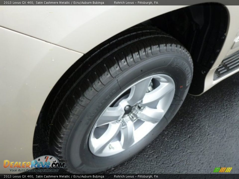 2013 Lexus GX 460 Satin Cashmere Metallic / Ecru/Auburn Bubinga Photo #9