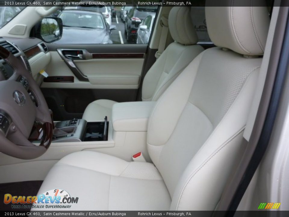 2013 Lexus GX 460 Satin Cashmere Metallic / Ecru/Auburn Bubinga Photo #10