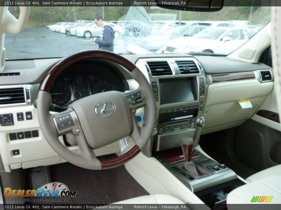 2013 Lexus GX 460 Satin Cashmere Metallic / Ecru/Auburn Bubinga Photo #12
