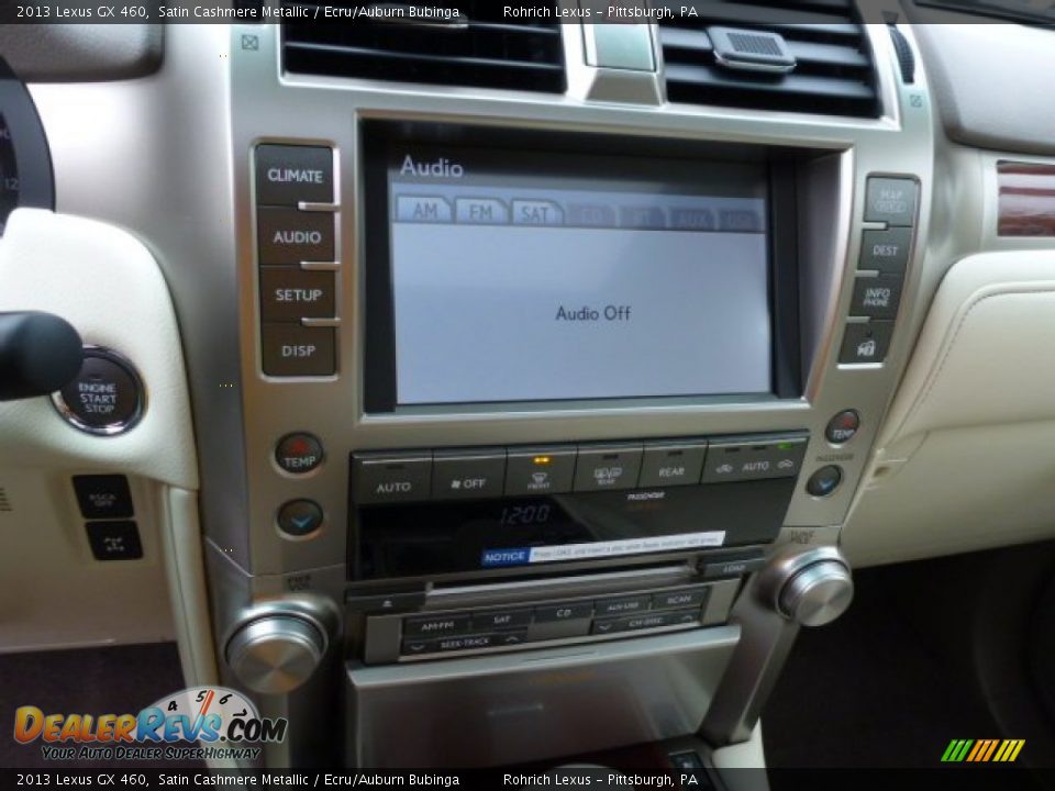2013 Lexus GX 460 Satin Cashmere Metallic / Ecru/Auburn Bubinga Photo #18