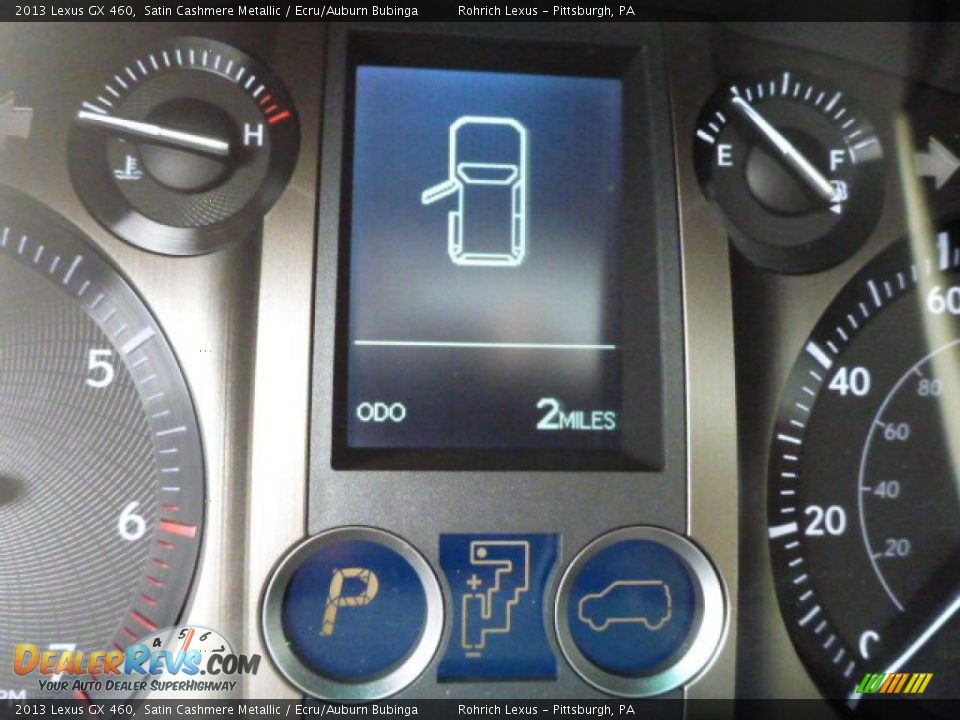 2013 Lexus GX 460 Satin Cashmere Metallic / Ecru/Auburn Bubinga Photo #19