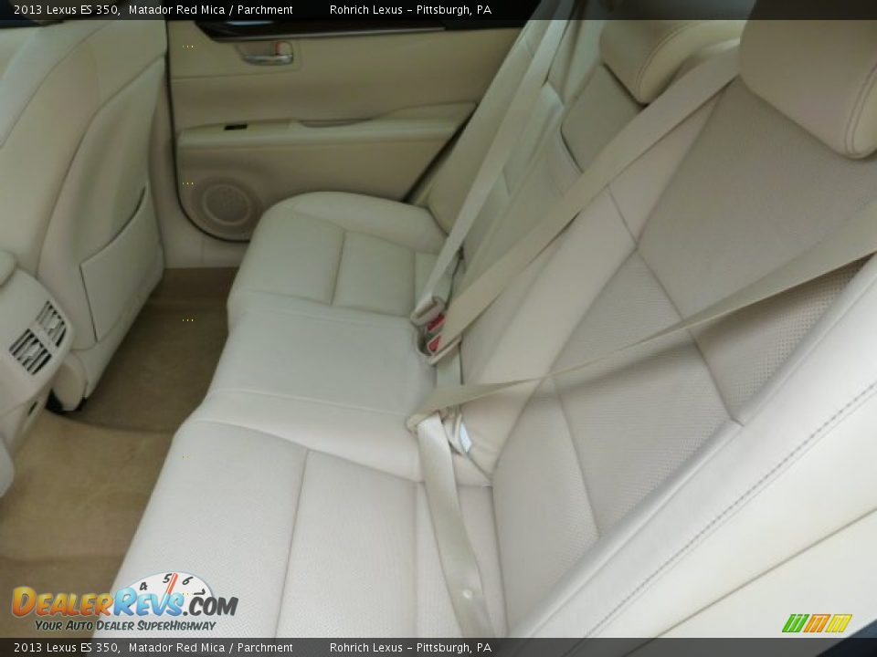2013 Lexus ES 350 Matador Red Mica / Parchment Photo #11