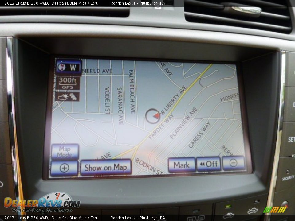 Navigation of 2013 Lexus IS 250 AWD Photo #17
