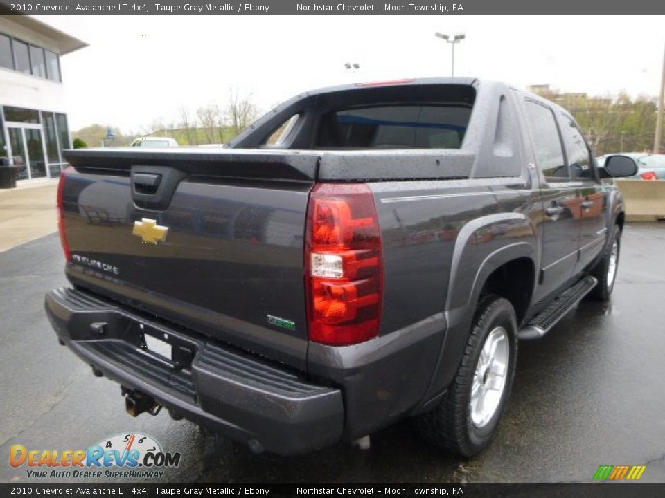2010 Chevrolet Avalanche LT 4x4 Taupe Gray Metallic / Ebony Photo #3