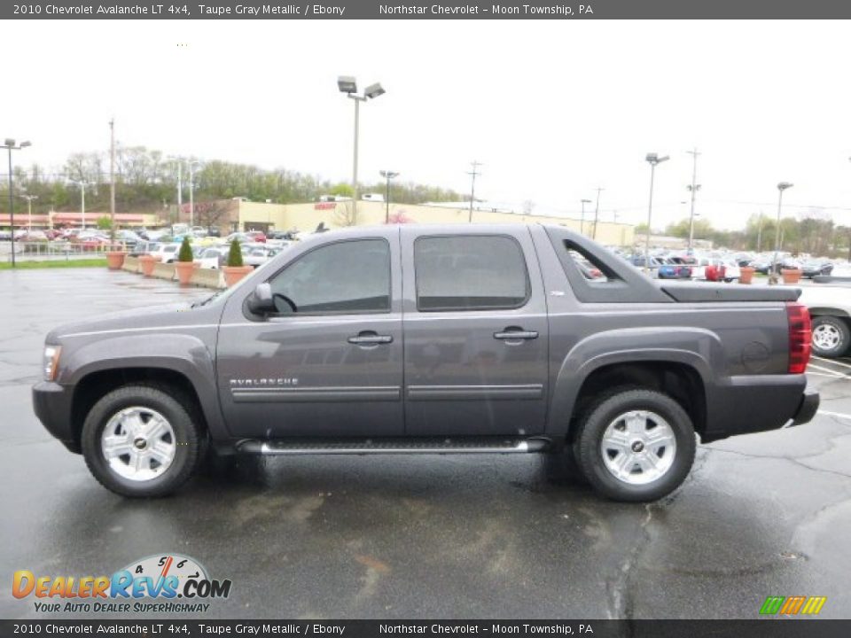 2010 Chevrolet Avalanche LT 4x4 Taupe Gray Metallic / Ebony Photo #6