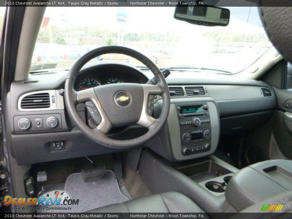 2010 Chevrolet Avalanche LT 4x4 Taupe Gray Metallic / Ebony Photo #12