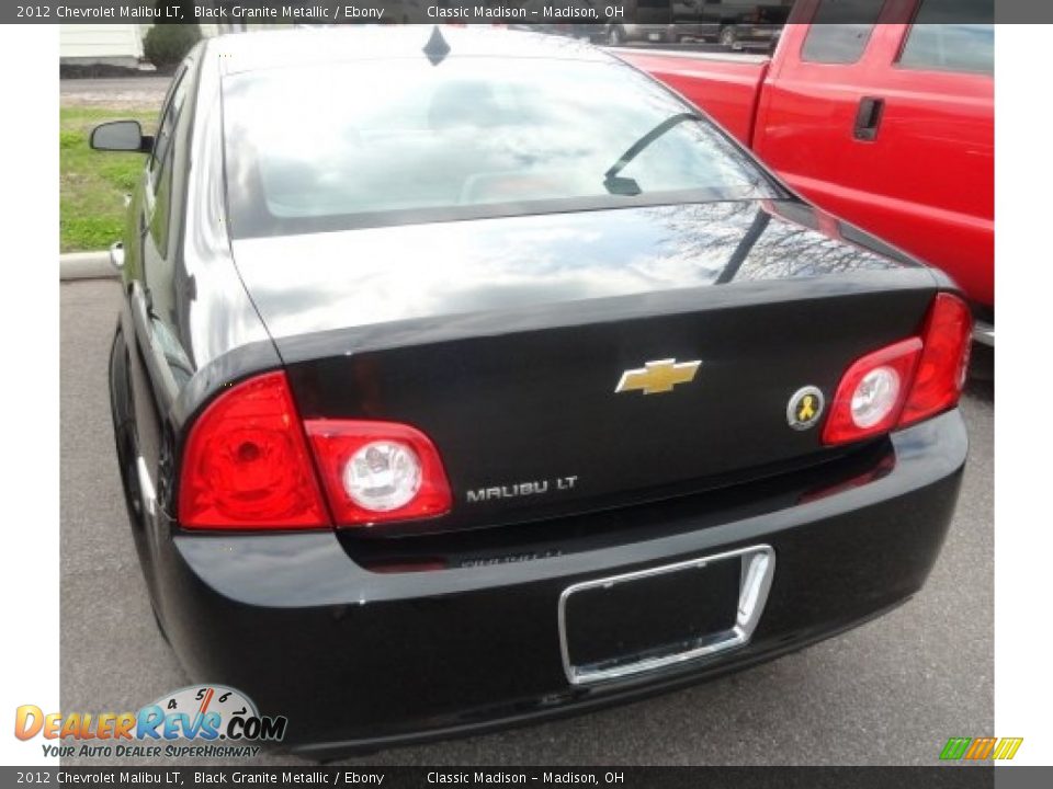 2012 Chevrolet Malibu LT Black Granite Metallic / Ebony Photo #2