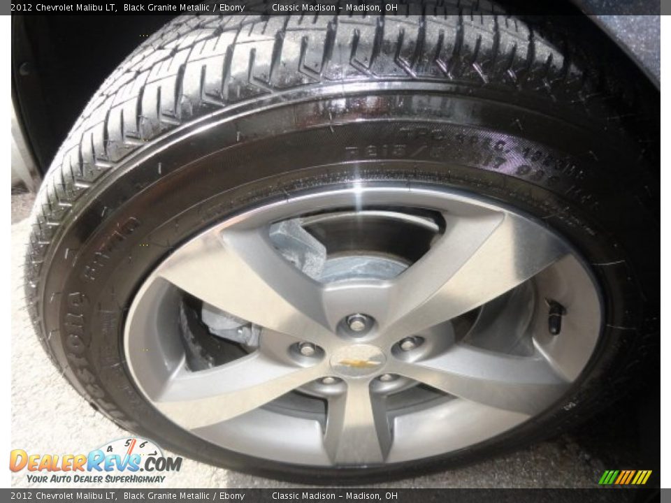 2012 Chevrolet Malibu LT Black Granite Metallic / Ebony Photo #3
