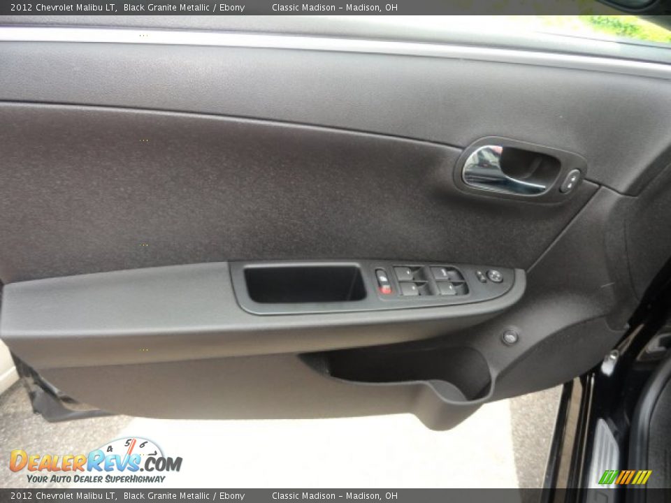 2012 Chevrolet Malibu LT Black Granite Metallic / Ebony Photo #4