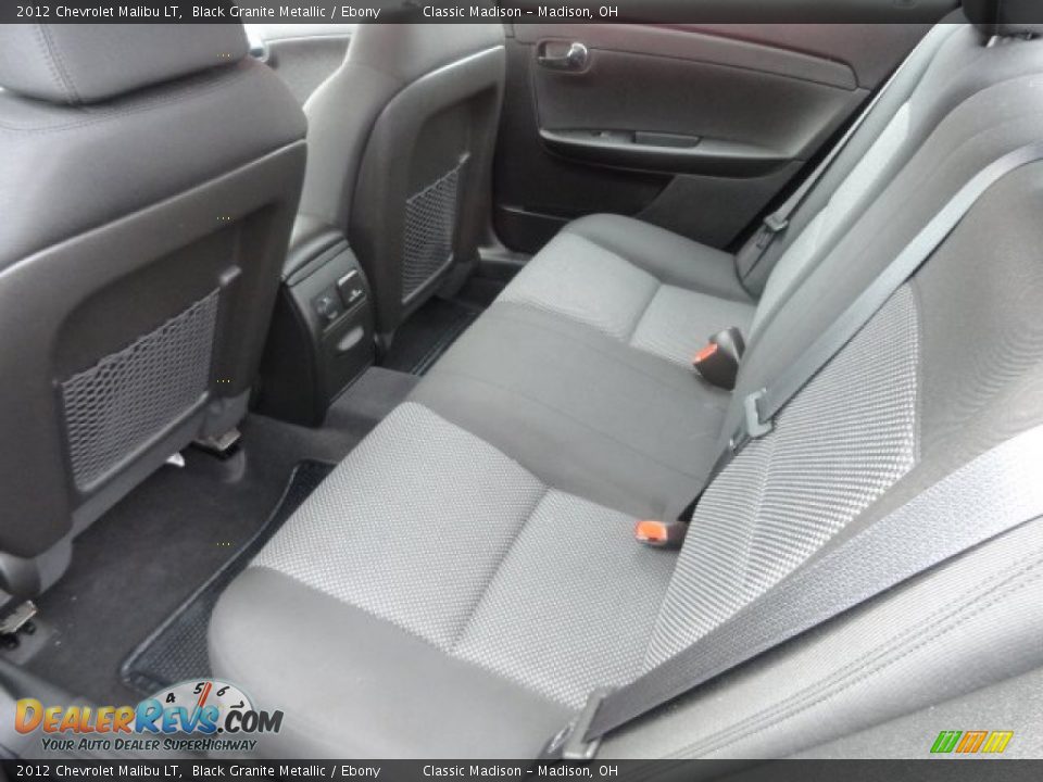 2012 Chevrolet Malibu LT Black Granite Metallic / Ebony Photo #7