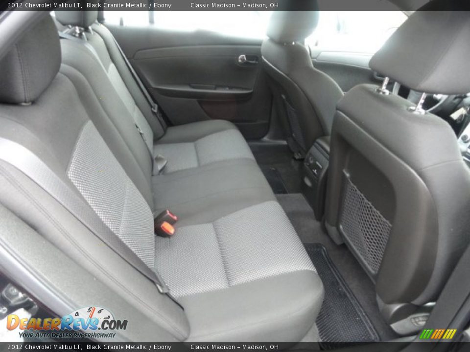 2012 Chevrolet Malibu LT Black Granite Metallic / Ebony Photo #9