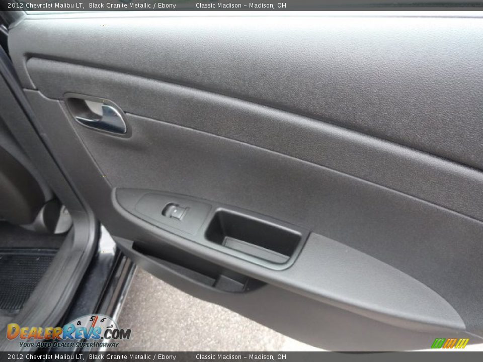 2012 Chevrolet Malibu LT Black Granite Metallic / Ebony Photo #10