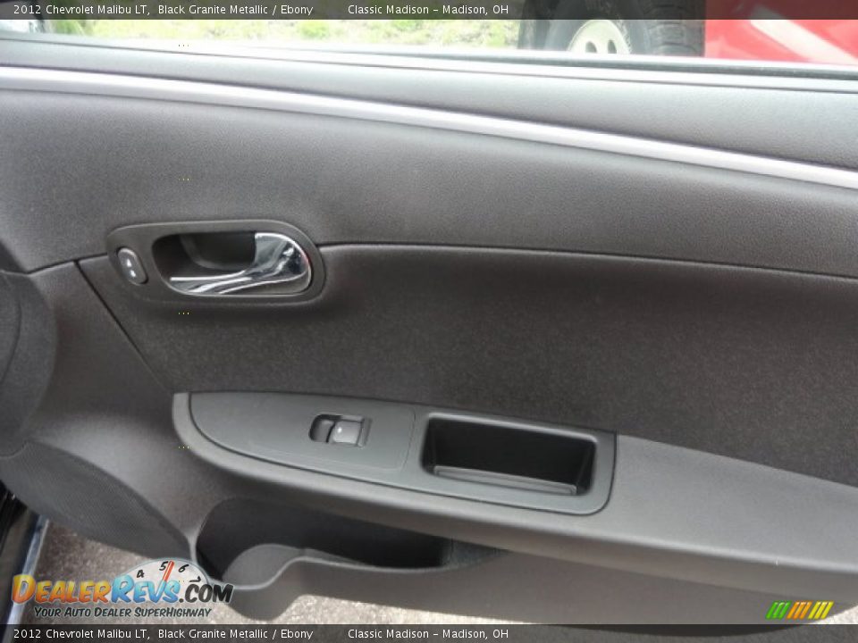 2012 Chevrolet Malibu LT Black Granite Metallic / Ebony Photo #12