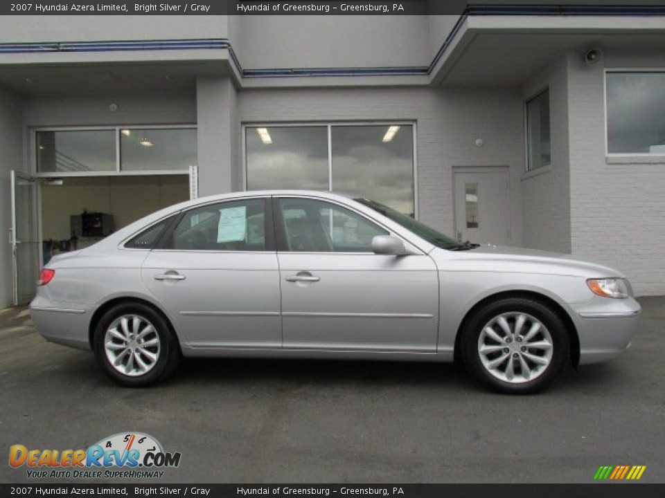 2007 Hyundai Azera Limited Bright Silver / Gray Photo #2