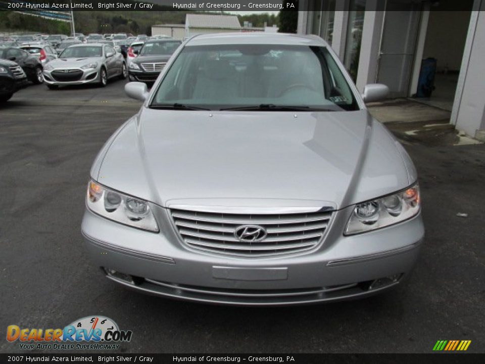 2007 Hyundai Azera Limited Bright Silver / Gray Photo #4