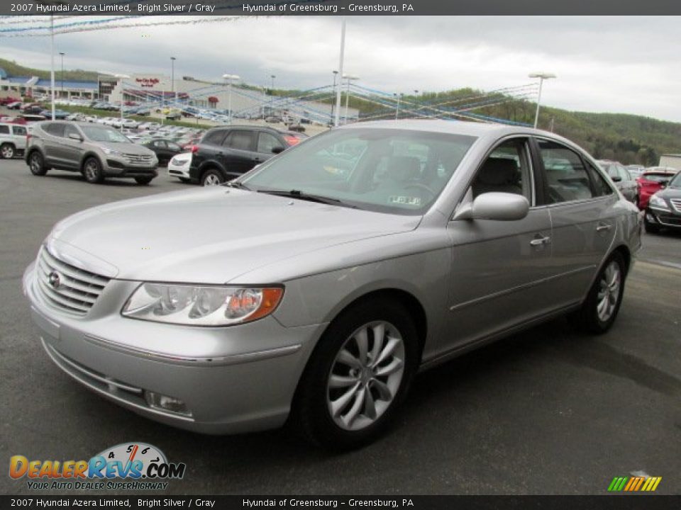 2007 Hyundai Azera Limited Bright Silver / Gray Photo #5