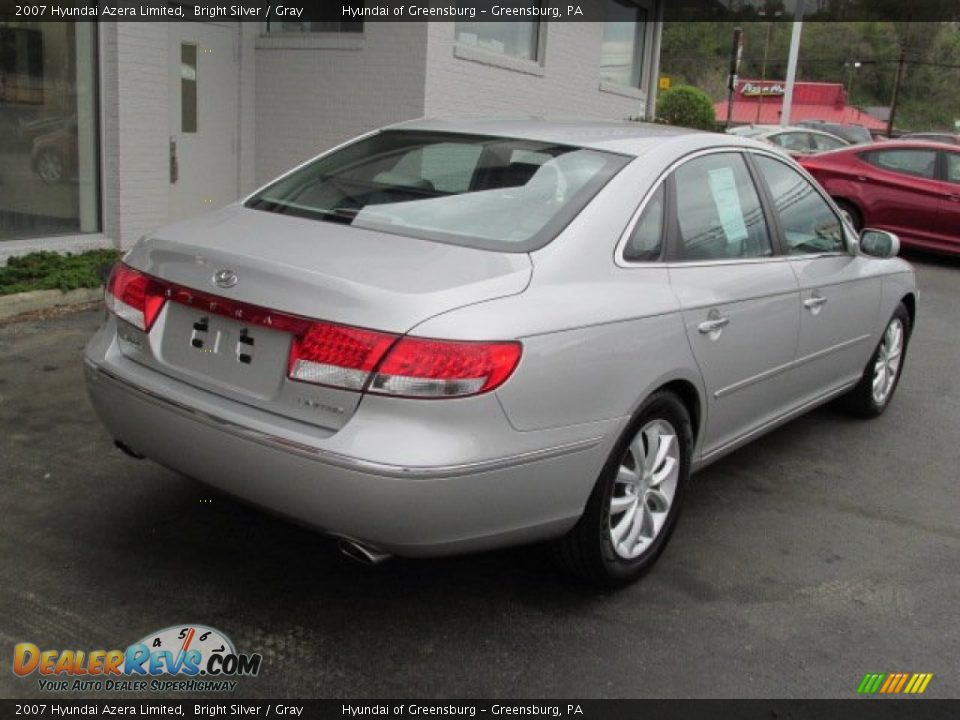 2007 Hyundai Azera Limited Bright Silver / Gray Photo #9