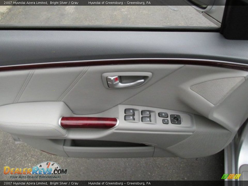 2007 Hyundai Azera Limited Bright Silver / Gray Photo #11