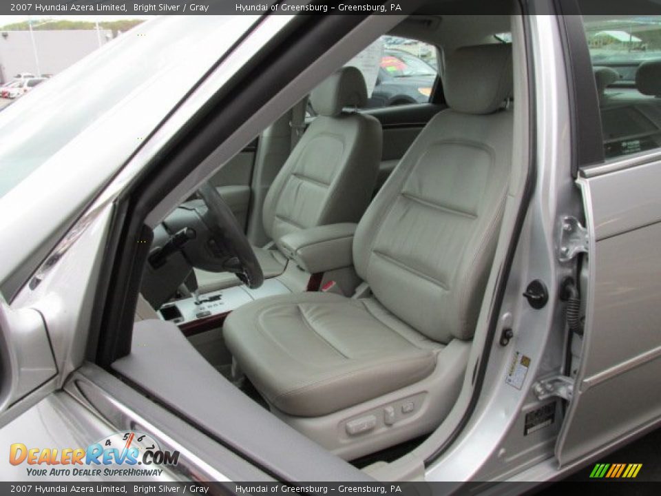 2007 Hyundai Azera Limited Bright Silver / Gray Photo #13