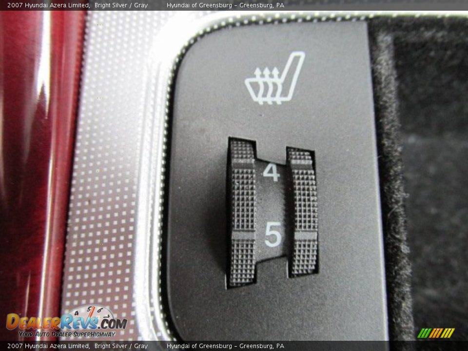 2007 Hyundai Azera Limited Bright Silver / Gray Photo #17