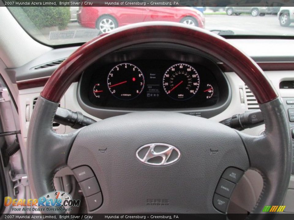 2007 Hyundai Azera Limited Bright Silver / Gray Photo #18