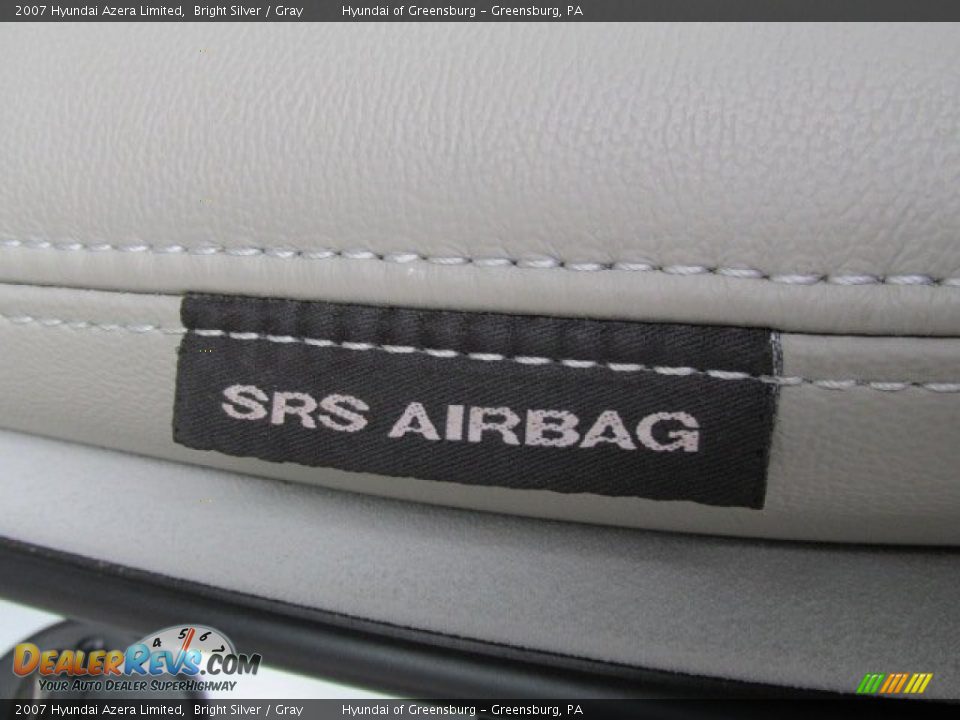 2007 Hyundai Azera Limited Bright Silver / Gray Photo #20
