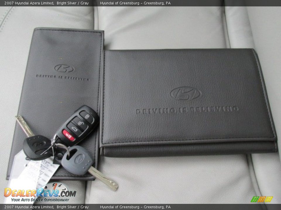 2007 Hyundai Azera Limited Bright Silver / Gray Photo #21